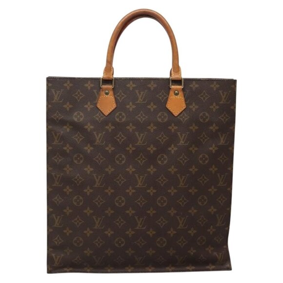 LOUIS VUITTON Monogram Sac Plat Hand Bag - Picture 3 of 16